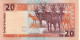 BILLETE NAMIBIA 20 DOLARES 2002 P-6a SIN CIRCULAR - Sonstige – Afrika