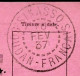 1937 Récépissé De Lettre Recommandée Pour Paris, Cachet Manuel SIKASSO SOUDAN FRANCAIS - Altri & Non Classificati