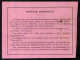 1937 Récépissé De Lettre Recommandée Pour Paris, Cachet Manuel SIKASSO SOUDAN FRANCAIS - Autres & Non Classés