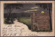 Gest. Mondscheinkarte Halt Gegen Licht 1898 - Tegenlichtkaarten, Hold To Light