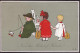 Gest. Kinderspiel Sign. Baumgarten M&B 2635 1928, Briefmarke Entfernt - Altri & Non Classificati