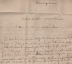 Vaugneray Lyon - 68 - Rhone - Cursive - 1835 - Courrier De Thurins - 1801-1848: Precursors XIX