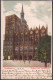 Gest. O-2300 Stralsund Rathaus, Reliefprägekarte 1902 - Stralsund