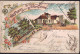 Gest. O-3101 Königsborn Gasthaus Zur Grünen Tanne 1899, Briefmarke Entfernt, 1x Best. Ecke - Maagdenburg