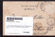 Gest. O-3106 Langenweddingen Bahnhof Post Warenhandlung Eduard Kärsten 1899, Briefmarke Entfernt, Einriß 2,2 Cm - Magdeburg