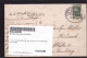 Gest. O-3251 Wolmirsleben Evang. Kirche 1907, Briefmarke Beschädigt - Stassfurt