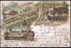 Gest. O-3271 Altengrabow Truppenübungsplatz 1906, Briefmarke Entfernt - Burg