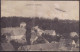 Gest. W-4207 Mücheln Zeppelin II über Der Stadt, Briefmarke Entfernt, Randkerbe - Merseburg