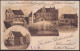 * O-4351 Neugattersleben Mühle Wohnhaus 1900, Neujahrs-Glückwunschkarte RS Keine AK-Einteilung - Bernburg (Saale)