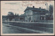 Gest. O-4401 Burgkemnitz Bahnhof 1928, Briefmarke Entfernt - Bitterfeld