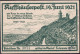 Gest. O-4712 Kyffhäuser Kyffhäuserpost 10.6.1921 - Sangerhausen