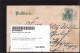 Gest. O-5601 WeißenbornGasthaus Kirche Post 1905, Briefmarke Ausgetauscht, Etwas Best. - Leinefelde