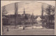 Gest. O-6101 Berkach Blick Zum Ort, Soldatenpost 1908 - Meiningen