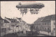 Gest. O-7904 Elsterwerda Zeppelin über Der Stadt, Humor 1907 - Falkenberg