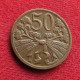 Czechoslovakia 50 Haleru 1949 Tchecoslovaquie Checoslovaquia Cecoslovacchia Tchèque Et  Slovaque  W ºº - Checoslovaquia