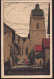 Gest. W-3590 Bad Wildungen Altstadt Steinzeichnung 1914 - Bad Wildungen