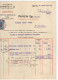 1925. KINGDOM OF SHS,SERBIA,BELGRADE,JUGOSLOVENSKO SIEMENS A.D. INVOICE ON LETTERHEAD,1 STATE REVENUE STAMP - Brieven En Documenten