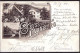 Gest. W-6223 Lorch Gasthaus Lauxburg 1903 - Ruedesheim A. Rh.