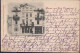 Gest. W-6350 Bad Nauheim Geschäftshaus Hartmann 1900, Briefmarke Entfernt - Bad Nauheim