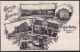 Gest. W-6443 Sontra Bahnhof Gasthaus Hotel, Feldpost 1916 - Bebra