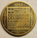 4620 Vz Mechels Horlogerie Museum (J. A. Meisonnier 1693-1750) - Kz 1993 Kalender - Jetons De Communes