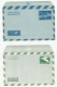 Delcampe - 10 Diff Israel AEROGRAMMES 1950s-1970s Aerogramme Postal Stationery Cover Stamps - Colecciones & Series