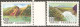 Taiwan China 1973 2 Values + 3-strip MNH Tsengwen Reservoir, Irrigation Of Chianan Area, Hydroelectric Power Station, - Géographie