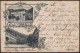 Gest. W-7547 Bad Wildbad Hotel Gasthaus Post 1899, Etwas Fleckig - Pforzheim