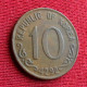 Korea South 10 Hwan 1959 4292  Corea Coreia Do Sul  W ºº - Coreal Del Sur