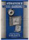 1940s  GERMANY,ARTHUR FOSTER,MEASURING INSTRUMENTS,BAROMETER,MANOMETER CATALOGUE,ADVERTISEMENT,4 PAGES,30X21cm - Catalogi