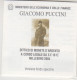 Dittico Di Monete D'Arg. Commemorative  Da 5 E 10 Euro Anno 2004  - Giacomo Puccini - Fondo Specchio - Gedenkmünzen