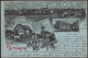 Gest. W-8821 Dittenheim Bauernhof Dekanatshaus 1902, Briefmarke Entfernt - Gunzenhausen