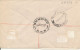 Australia Registered FDC 8-9-1947 City Of Newcastle 150th. Anniversary Set Of 3 Sent To Denmark Hinged Marks On The Back - FDC