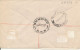 Australia Registered FDC 8-9-1947 City Of Newcastle 150th. Anniversary Set Of 3 Sent To Denmark Hinged Marks On The Back - Sobre Primer Día (FDC)