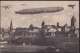 Gest. Posen Zeppelin über Der Stadt, Feldpost 1914 - Poland