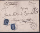 Briefumschlag Aus Schwanenburg In Lettland Adressiert An Graf Ferdinand Zeppelin In Thurgau 1896 - Other & Unclassified