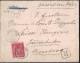 R-Briefumschlag Aus Frankreich 1893 Adressiert An Graf Ferdinand Zeppelin In Schloß Girsberg Thurgau - Altri & Non Classificati