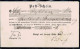 Gest. Postschein 6 Stck. Altenburg 1857-1861 - Other & Unclassified