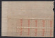 SPAIN-1909-22-STAMPS-ALFONSOXIII-FRAGMENT OF 10 STAMPS WITH CONTROL - Unused Stamps