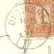 108 Op Kaart Stempel OETINGHEN (K5538) - 1912 Pellens