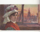 CK94. Vintage French Postcard. Honfleur. Normandy Caps. - Fashion