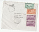 1955 ETHIOPIA  Air Mail COVER To KENYA  Arab Trading Co, AIRPORT Pmk,  Stamps Tree Amba Alaguie Royalty Aviation - Ethiopie