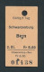Fahrkarte Schwarzenburg - Bern, 2. Klasse  - Autres & Non Classés