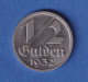 Danzig Kursmünze 1/2 Gulden 1932 Vz-stg - Andere & Zonder Classificatie