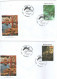 Czech Republic 2024 -  70 Years From Birth Paleontologist Currie, Set Of 8 FDC's, Personalised Stamps, Npostmark - Prehistóricos