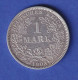 Deutsches Kaiserreich Silber-Kursmünze 1 Mark 1903 E Vz - Sonstige & Ohne Zuordnung