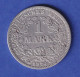 Deutsches Kaiserreich Silber-Kursmünze 1 Mark 1874 F Ss  - Autres & Non Classés