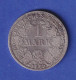 Deutsches Kaiserreich Silber-Kursmünze 1 Mark 1873 A S - Autres & Non Classés