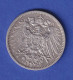 Deutsches Kaiserreich Silber-Kursmünze 1 Mark 1909 G Vz - Otros & Sin Clasificación