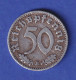 Deutsches Reich Aluminium-Kursmünze 50 Pfennig 1940 B - 5 Reichsmark